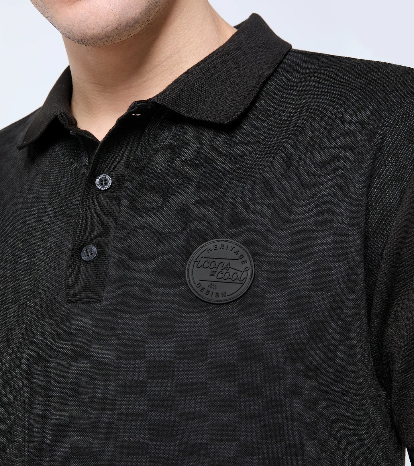 Porsche Design Latest | Jacquard polo T-shirt – 911 Spirit 70