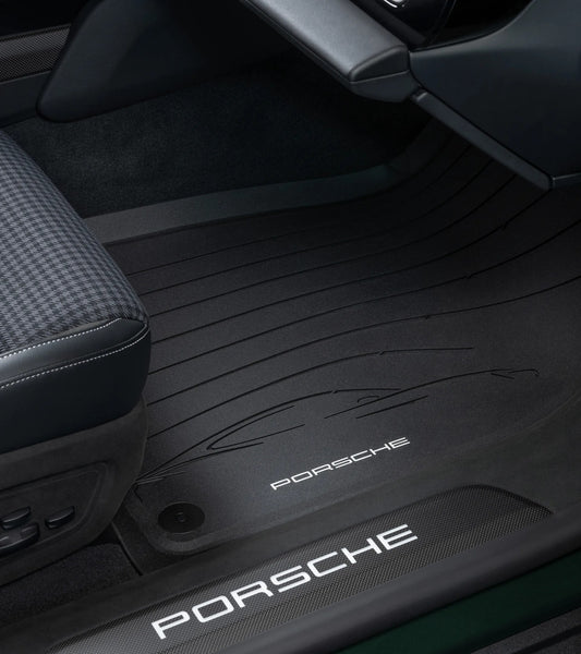 Porsche Design Value | Porsche Taycan All Weather Floor Mats