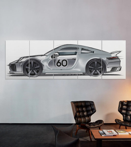 Porsche Design Customer Favorite | 911 Sport Classic Art Sculpture – Heritage
