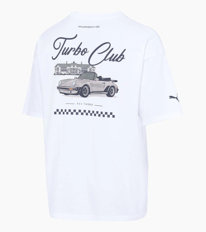 Porsche Design Everyday | Porsche Turbo Club Back Print Graphic T-Shirt – Porsche Turbo