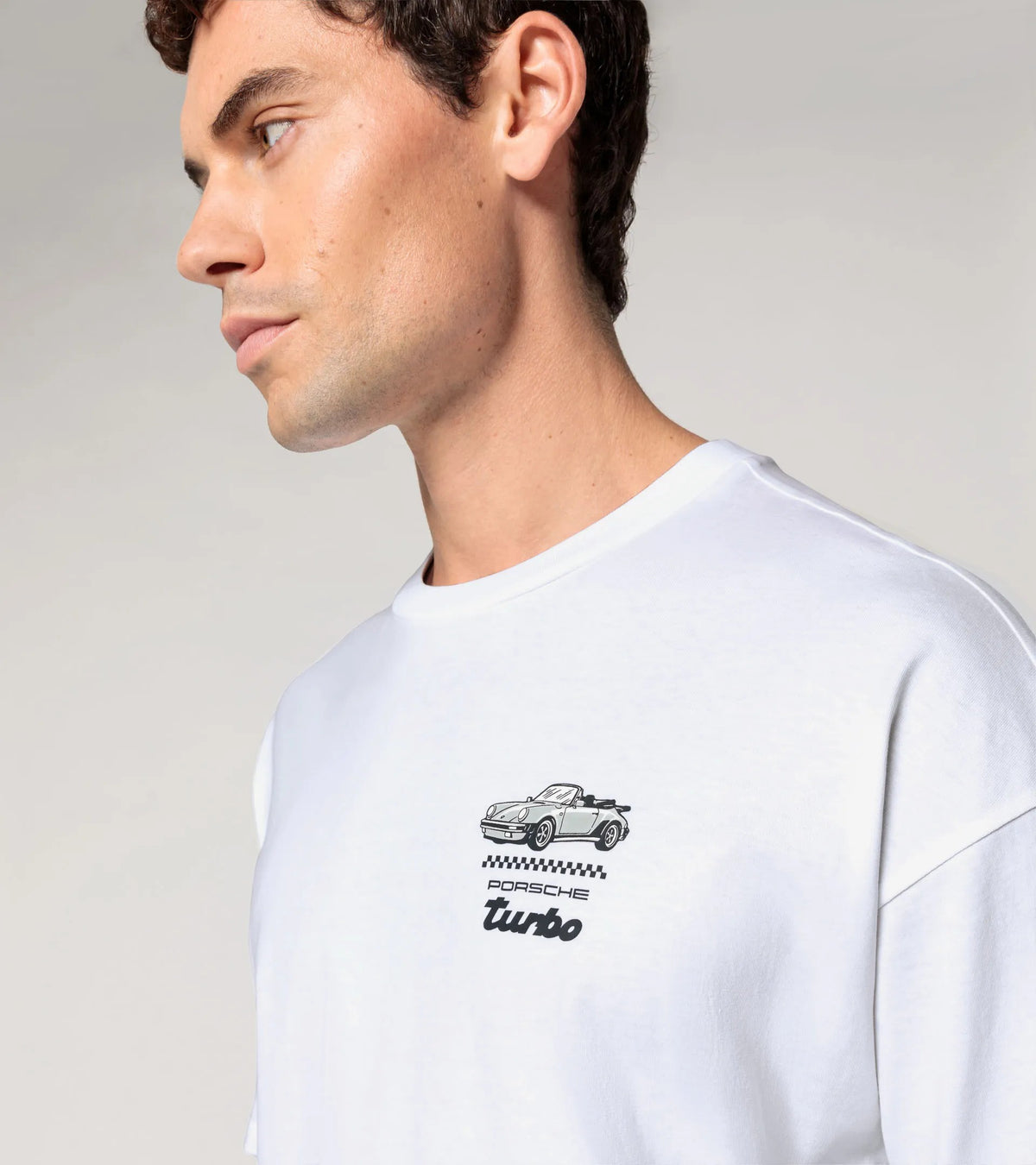 Porsche Design Everyday | Porsche Turbo Club Back Print Graphic T-Shirt – Porsche Turbo