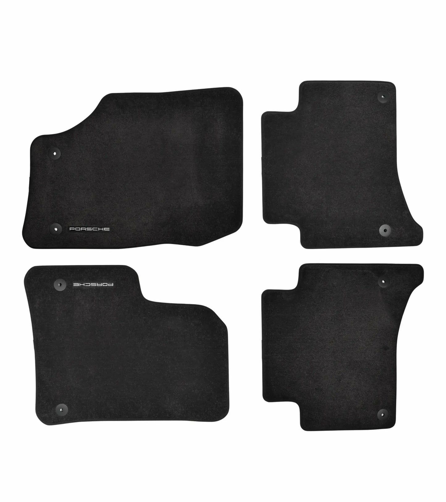 Porsche Design Customer Favorite | Porsche Floor Mats with Nubuk Edging for Cayenne (E1)