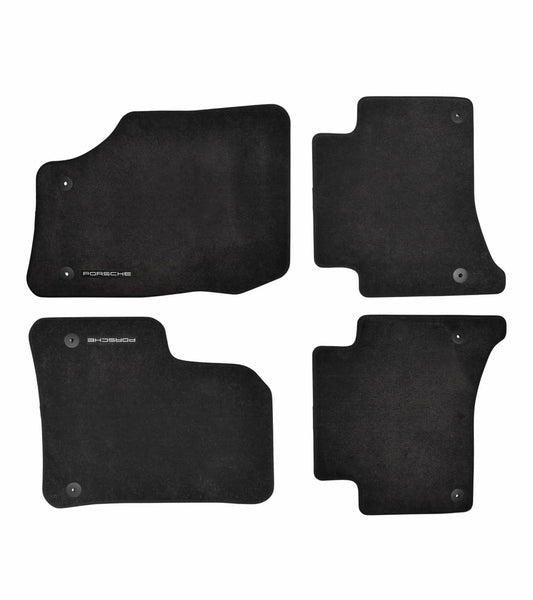 Porsche Design Customer Favorite | Porsche Floor Mats with Nubuk Edging for Cayenne (E1)
