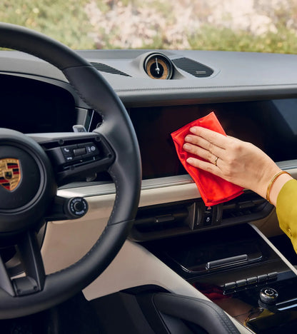 Porsche Design Quality | Porsche Microfiber Cleaning Cloth