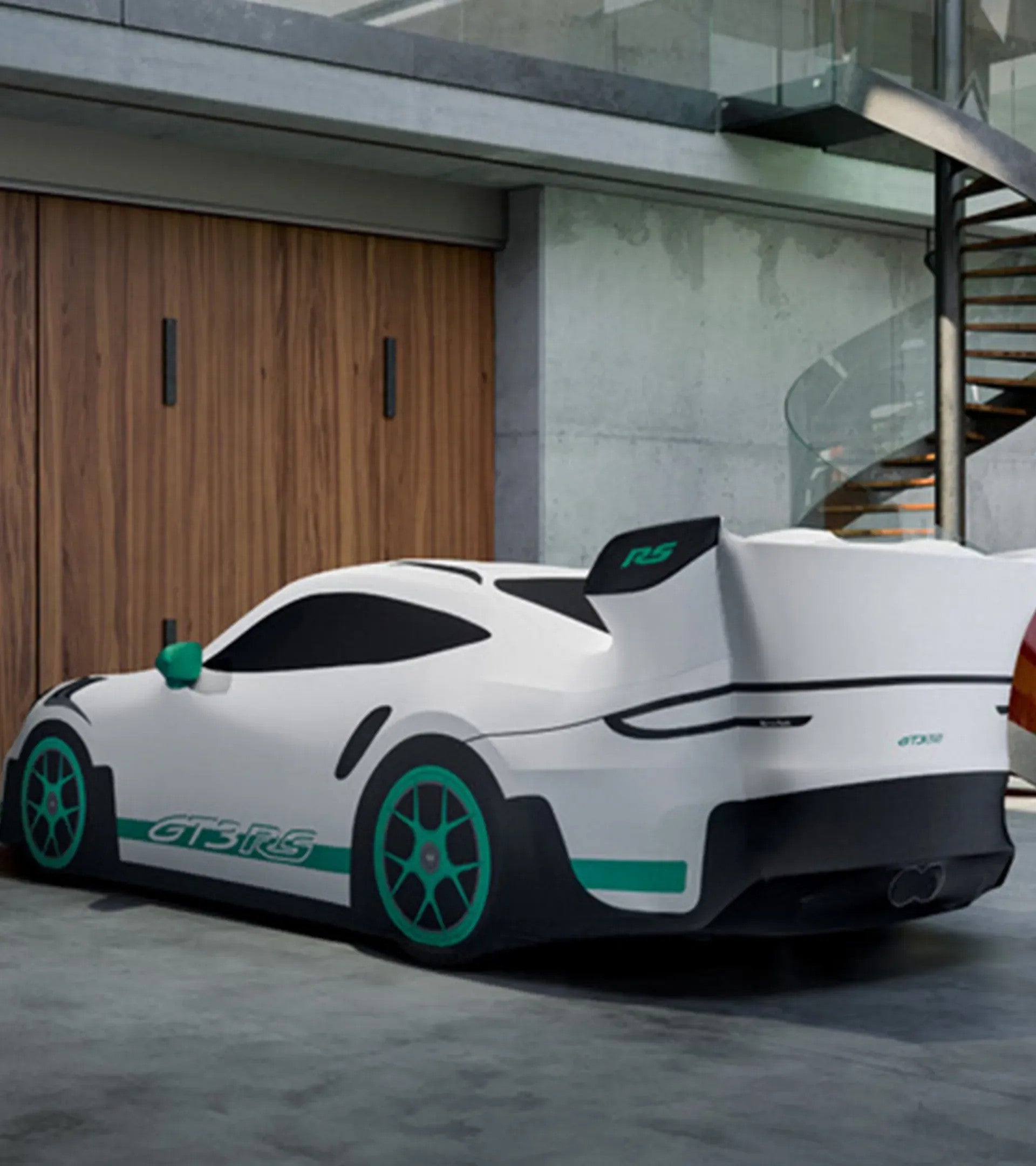 Porsche Design Top Pick | Porsche Indoor car cover “Tribute to Carrera RS” design