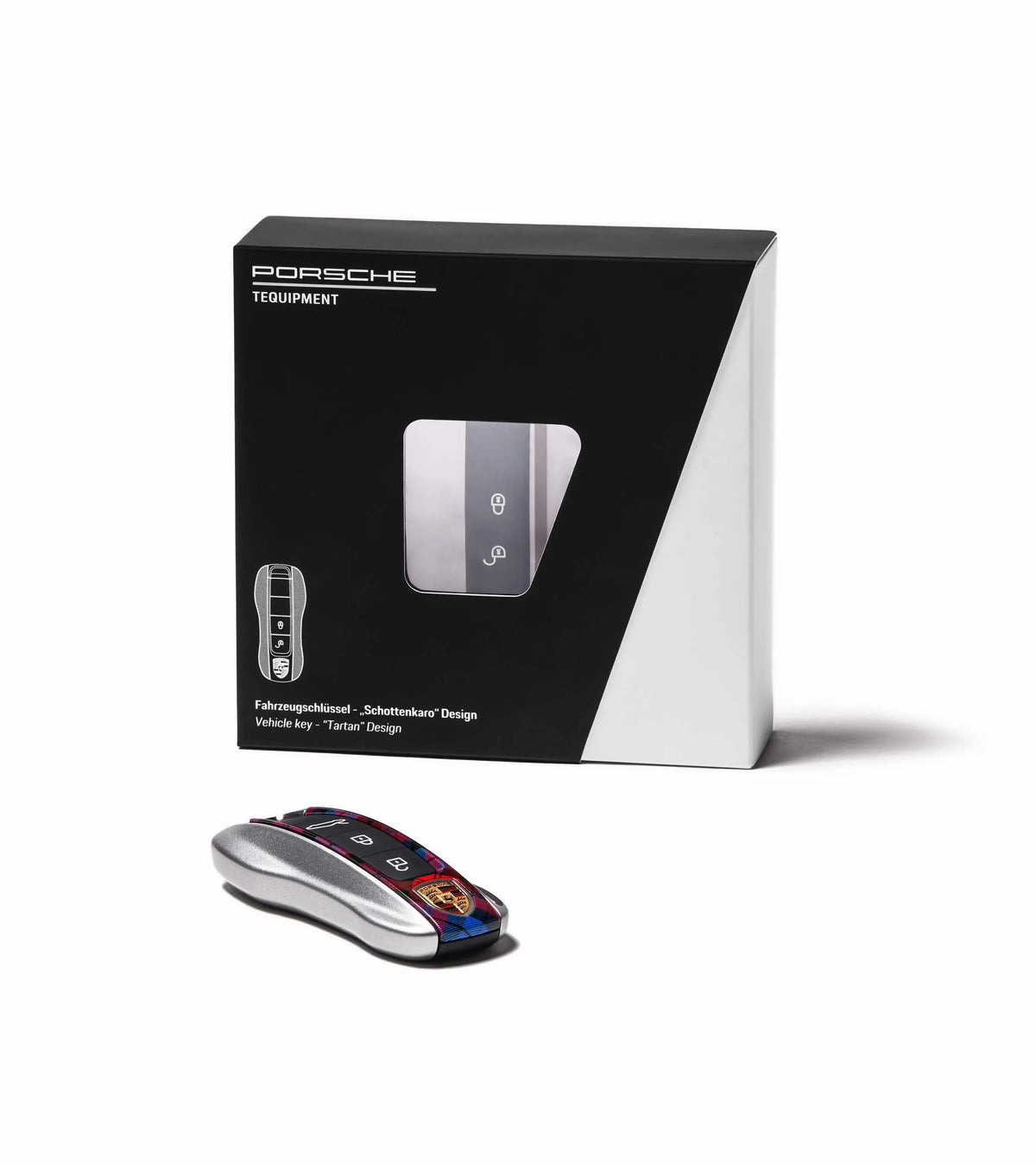 Porsche Design Trusted | Porsche Painted Vehicle Key Sides in "Plaid" Design Edition