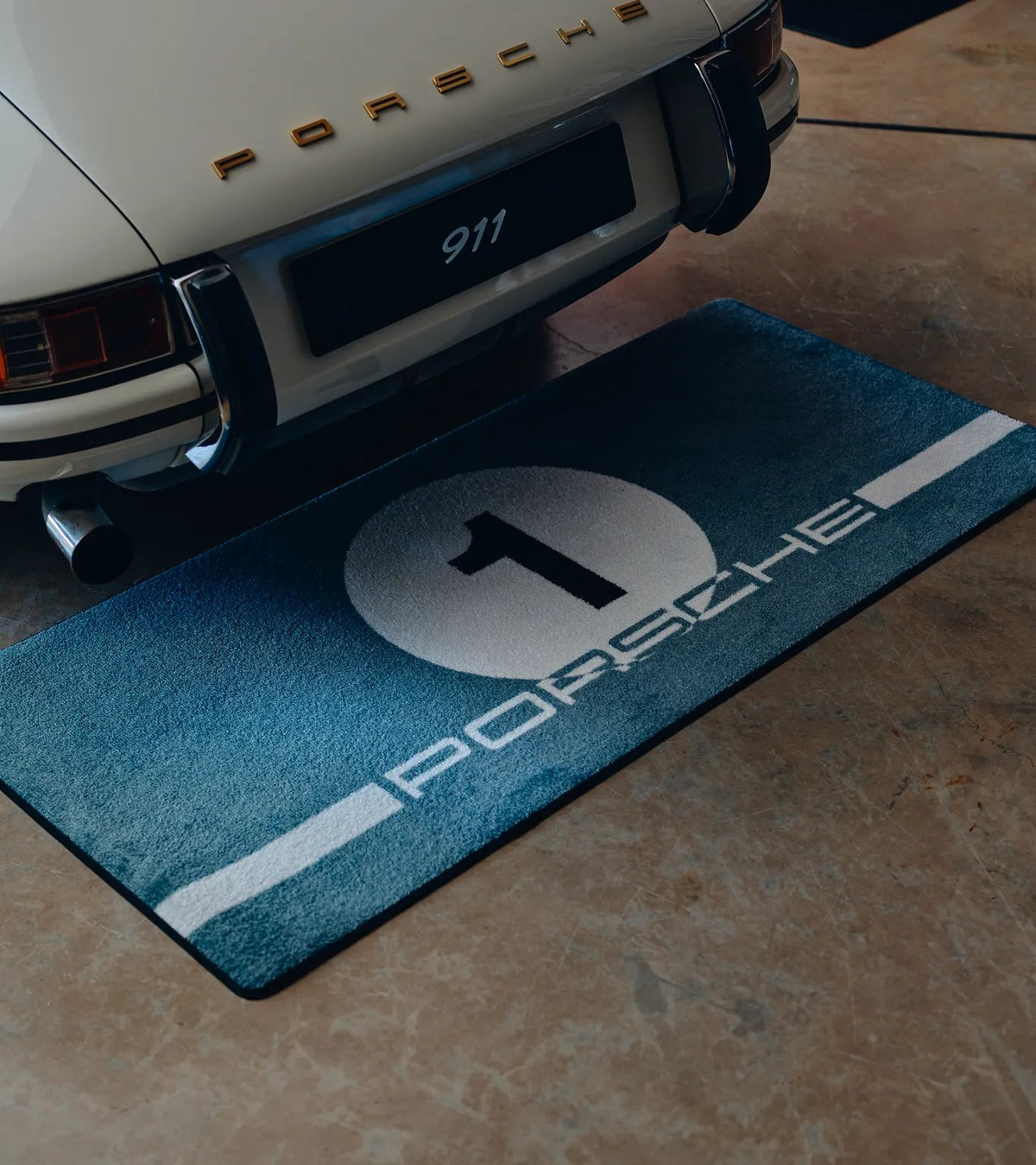 Porsche Design Quality | Porsche Heritage Design Garage Mat