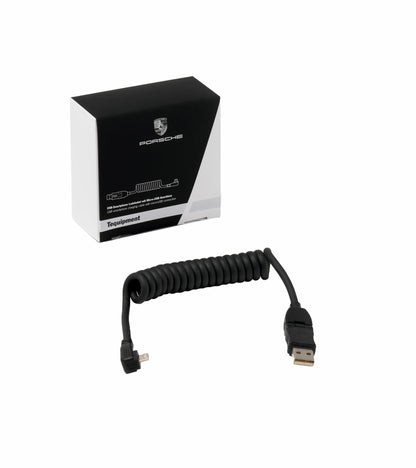 Porsche Design Quality | Porsche USB smartphone charging cable with micro USB connection