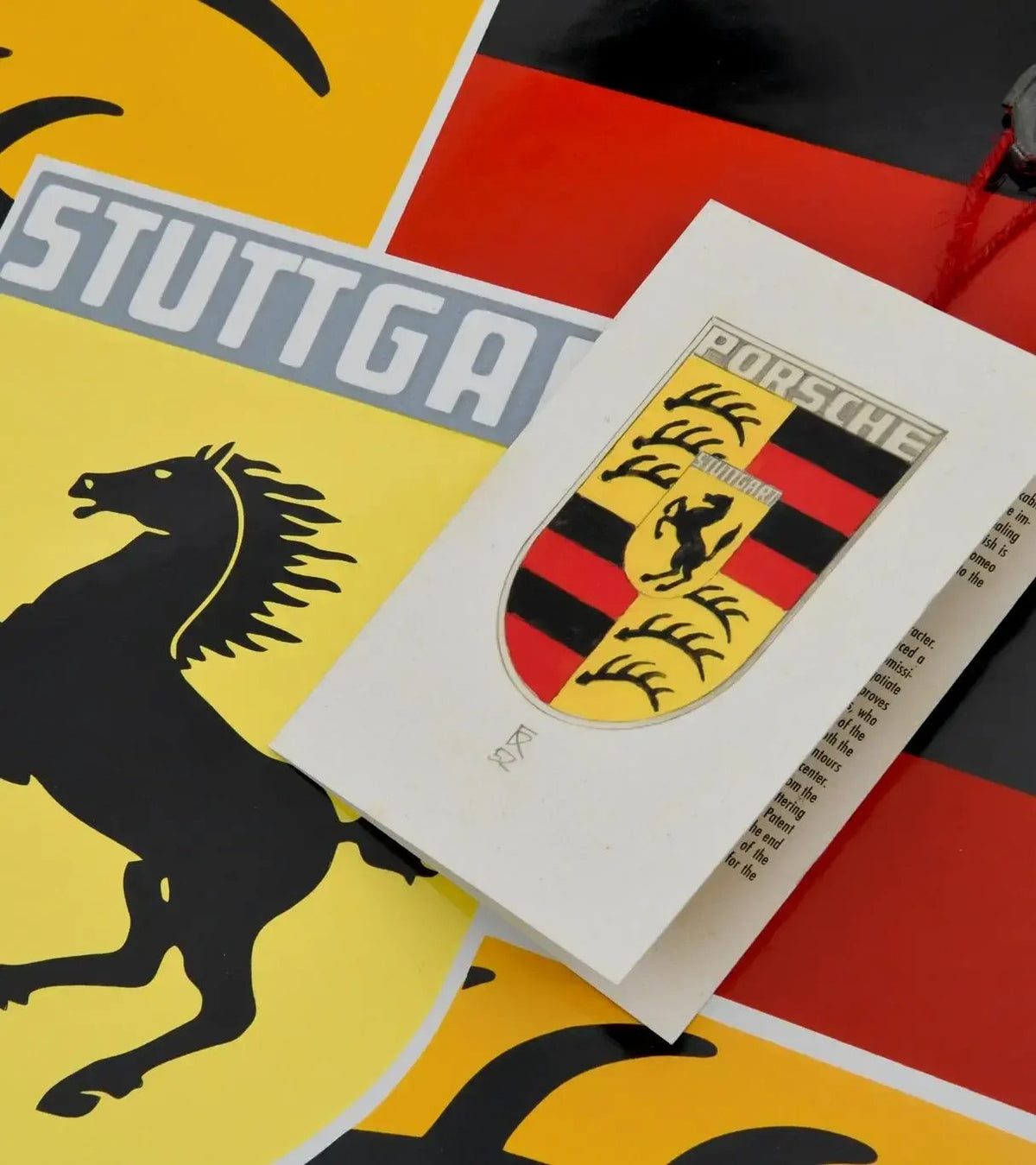 Porsche Design Value | Porsche Classic Crest - Enamel Sign