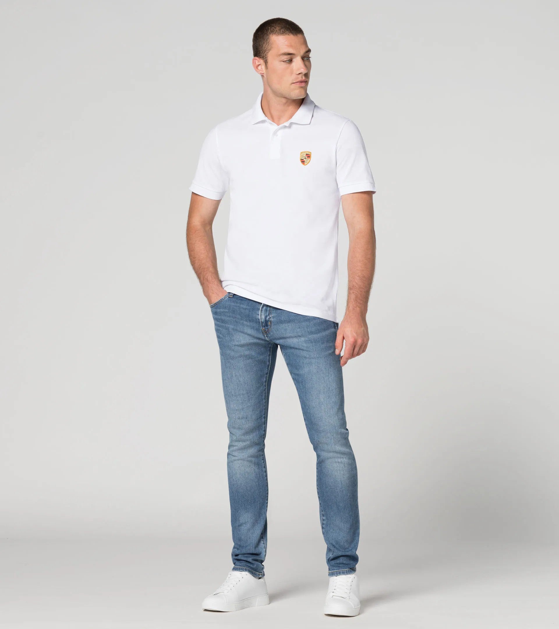 Porsche Design Top Pick | Porsche crest polo shirt – Essential