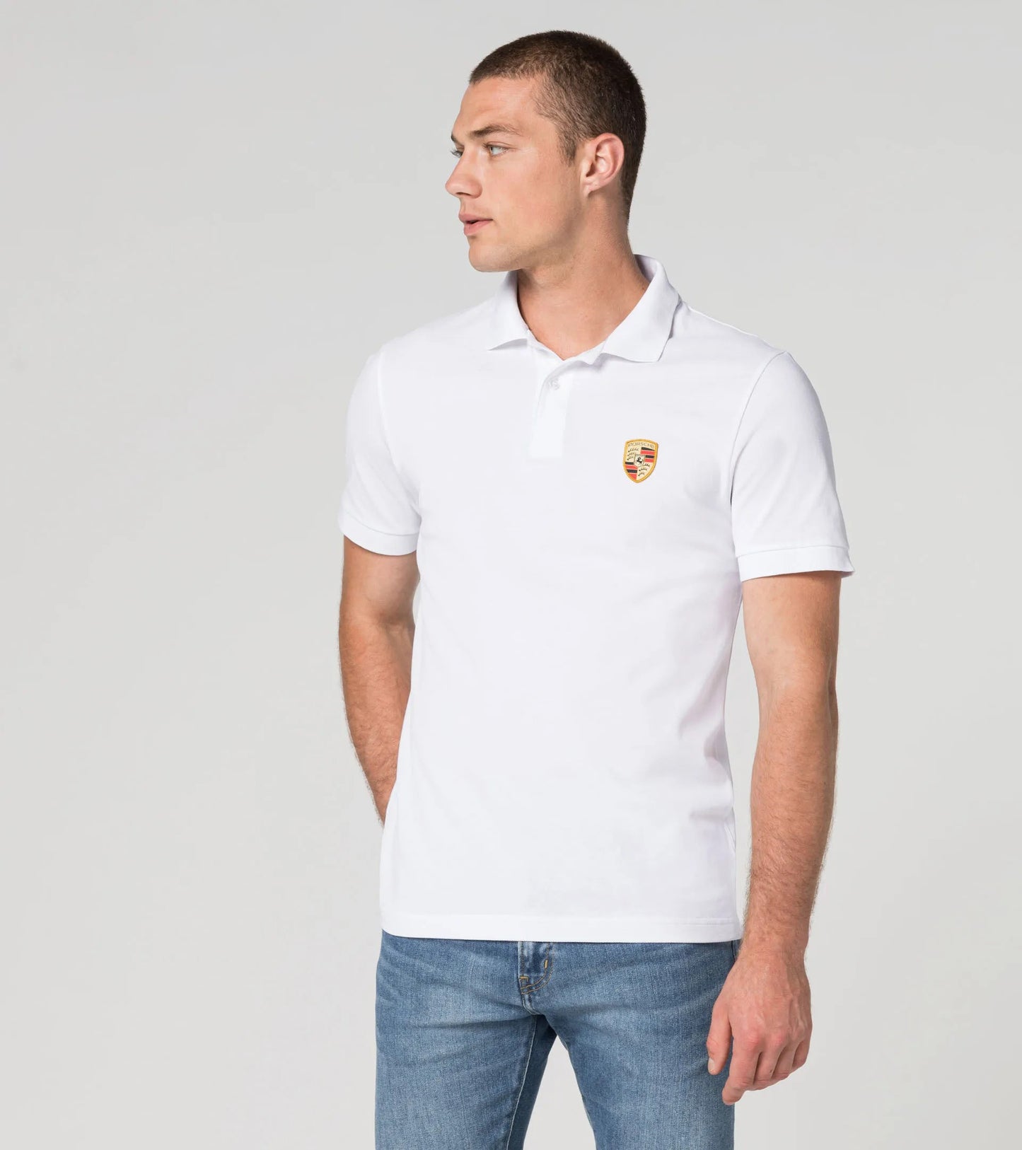 Porsche Design Top Pick | Porsche crest polo shirt – Essential