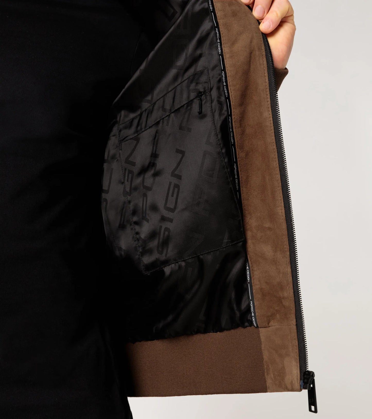 Porsche Design Smart Buy | Goat suede leather jacket