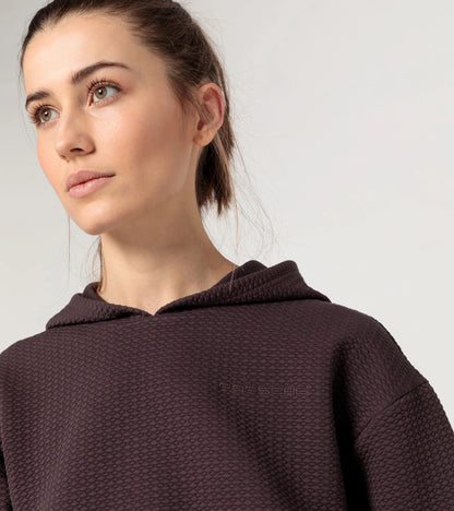 Porsche Design Quality | Women's Textured Hoodie – Yoga Capsule Collection