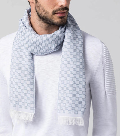 Porsche Design Great Value | Luxe PD-Icon Chequered Scarf