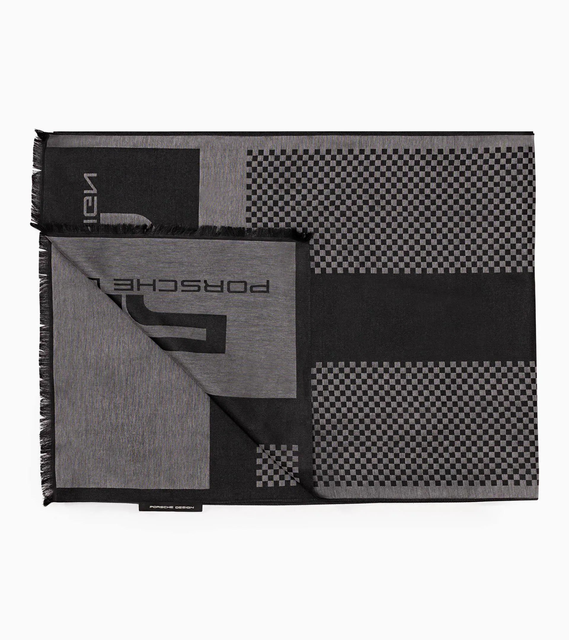 Porsche Design Latest | 50Y Chequered Flag Scarf