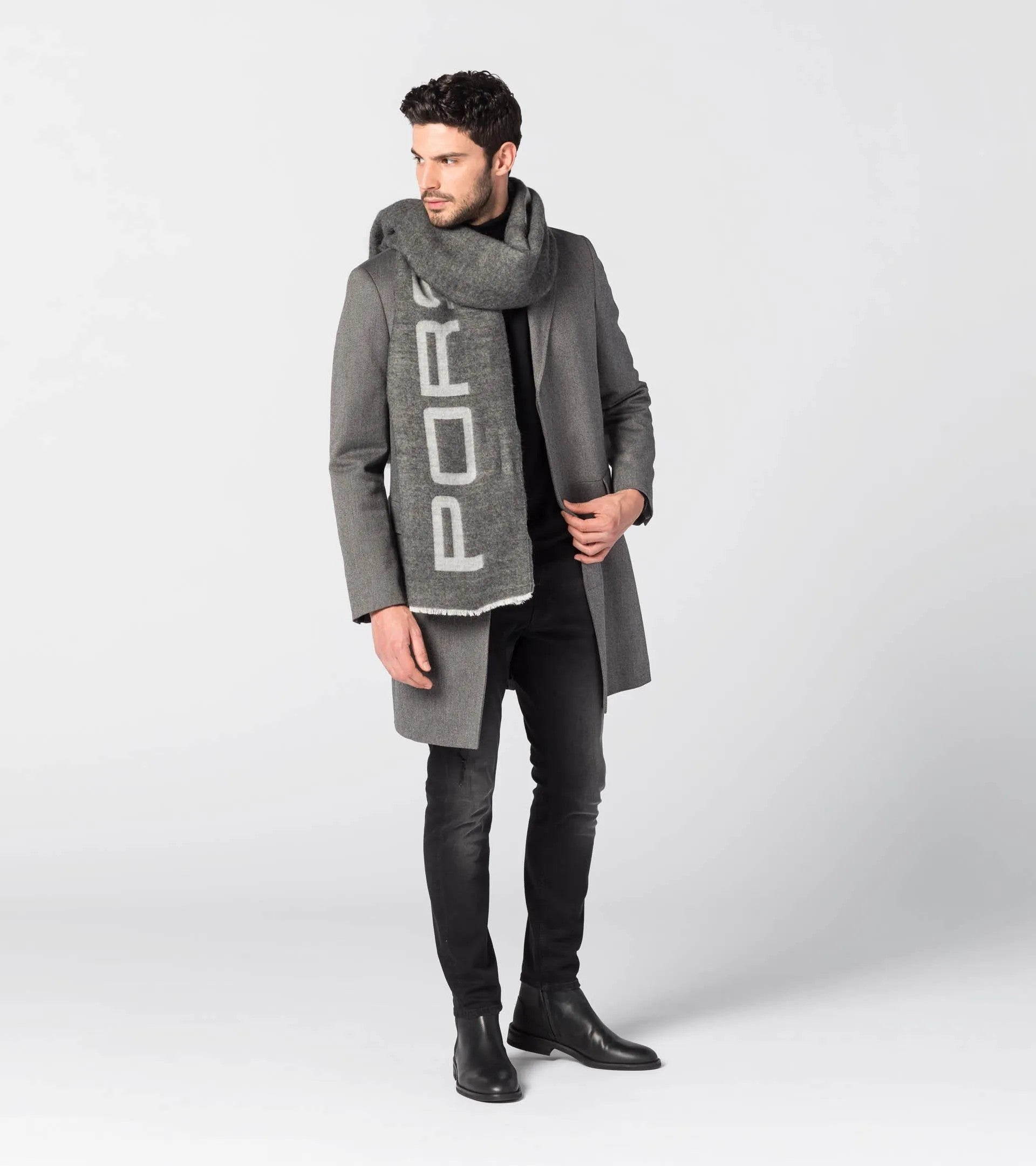 Porsche Design Top Pick | Oversized PD Logo Scarf
