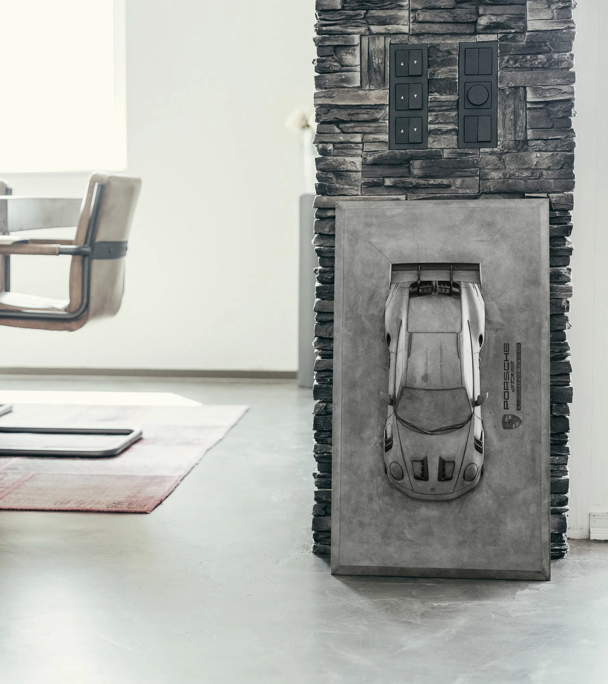 Porsche Design Quality | Porsche 911 GT3 RS (992) Concrete Sculpture – Limited Edition