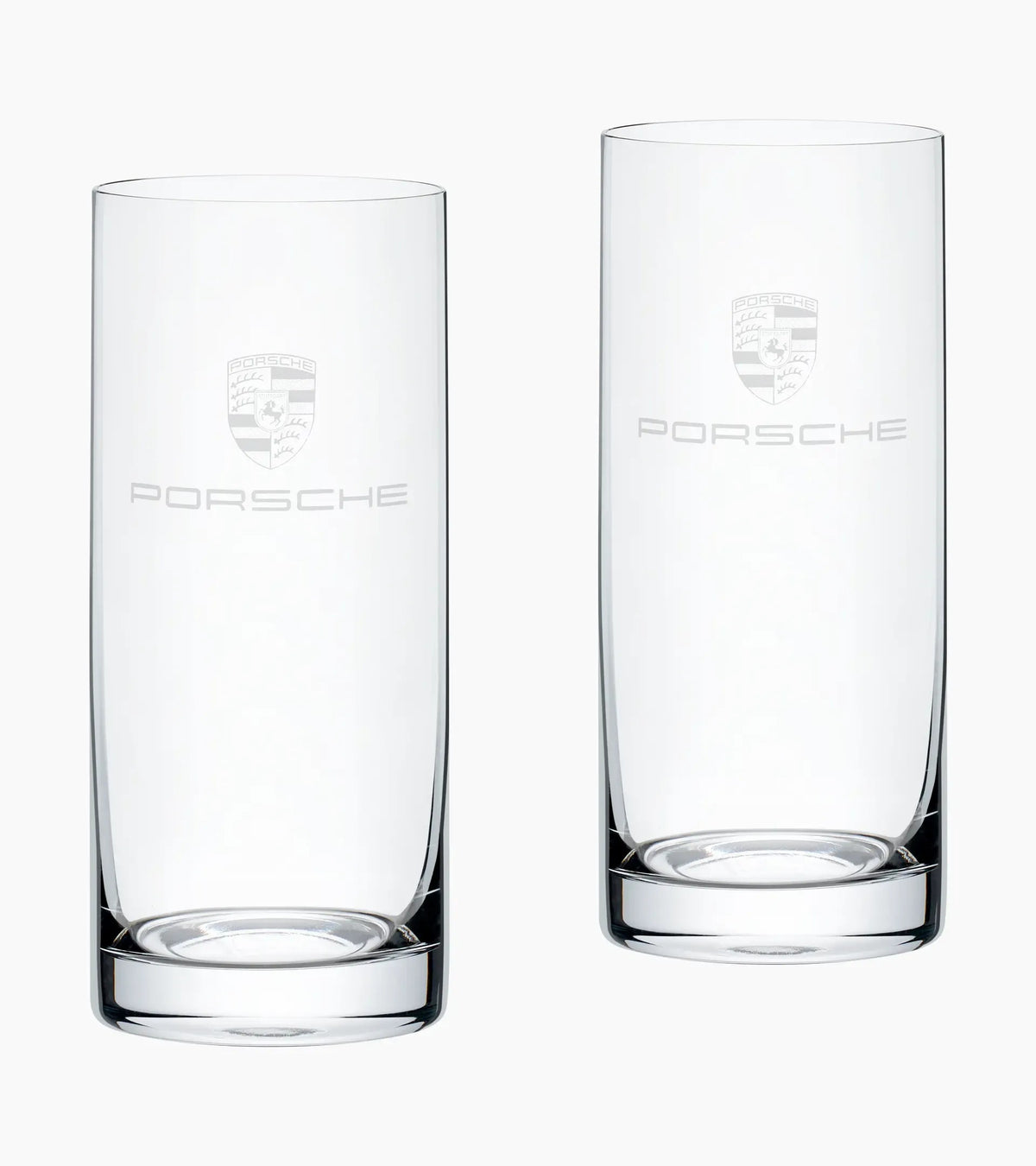 Porsche Design Value | Set of 2 highball glasses with crest – Essential