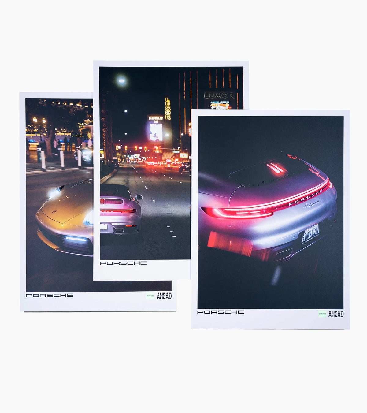 Porsche Design Customer Favorite | AHEAD Southwest poster set No. 4 – Limited Edition