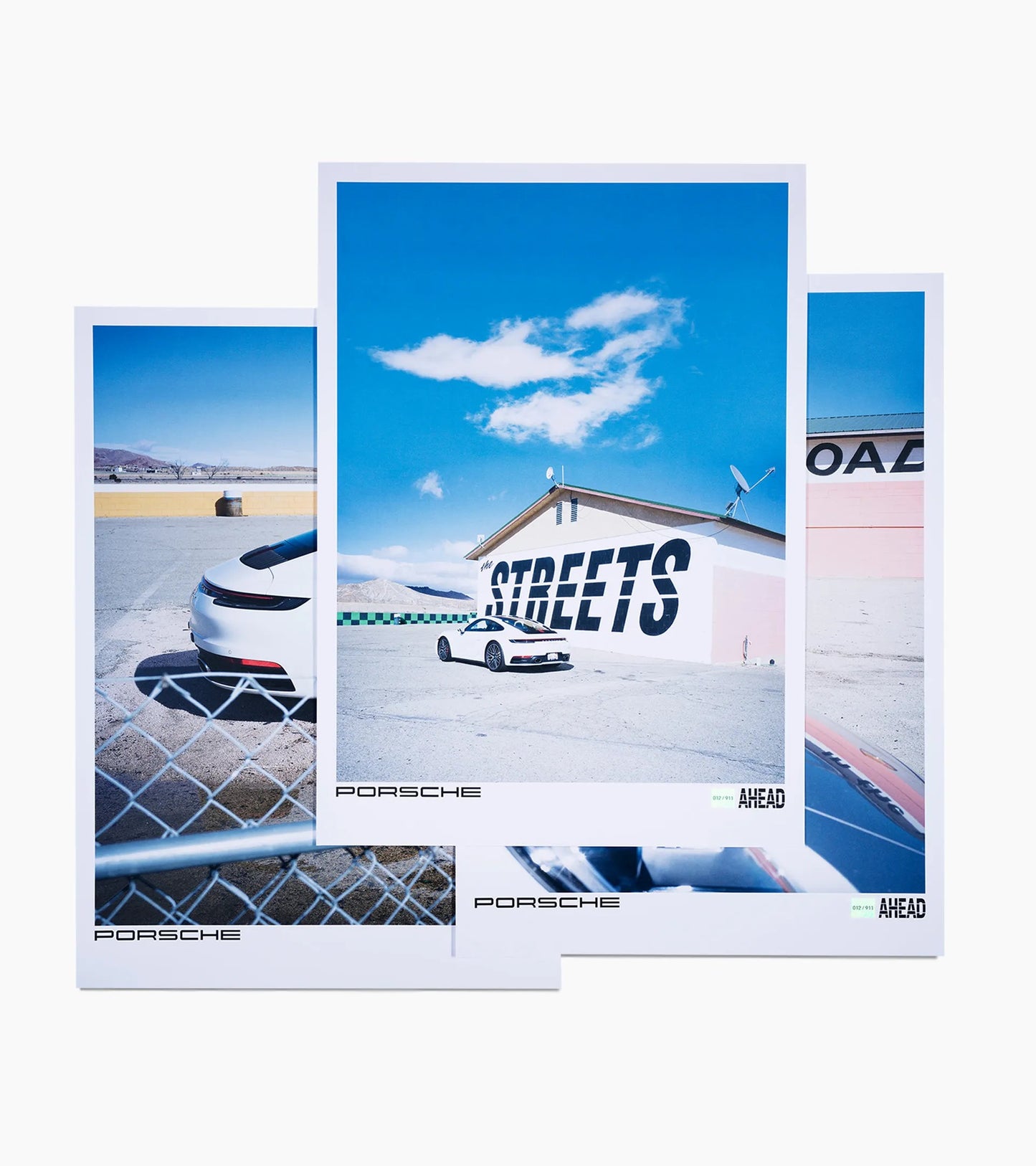 Porsche Design Great Value | AHEAD Southwest poster set No. 2 – Limited Edition
