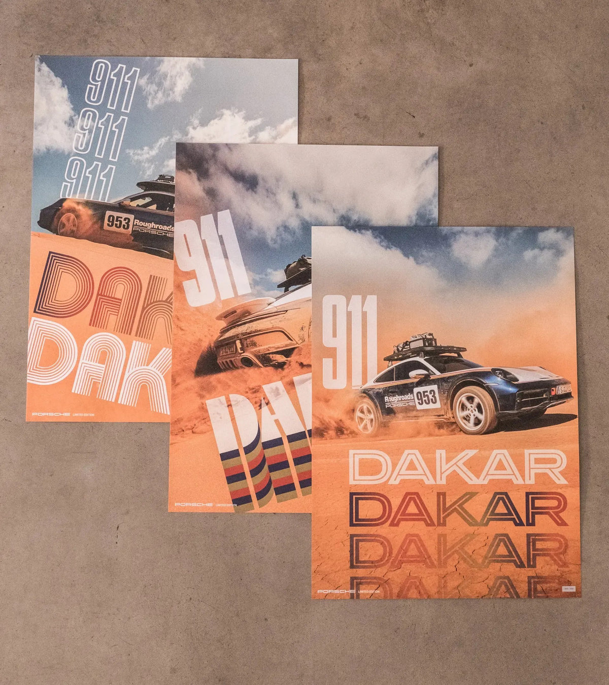 Porsche Design Latest | Poster Set - Roughroads
