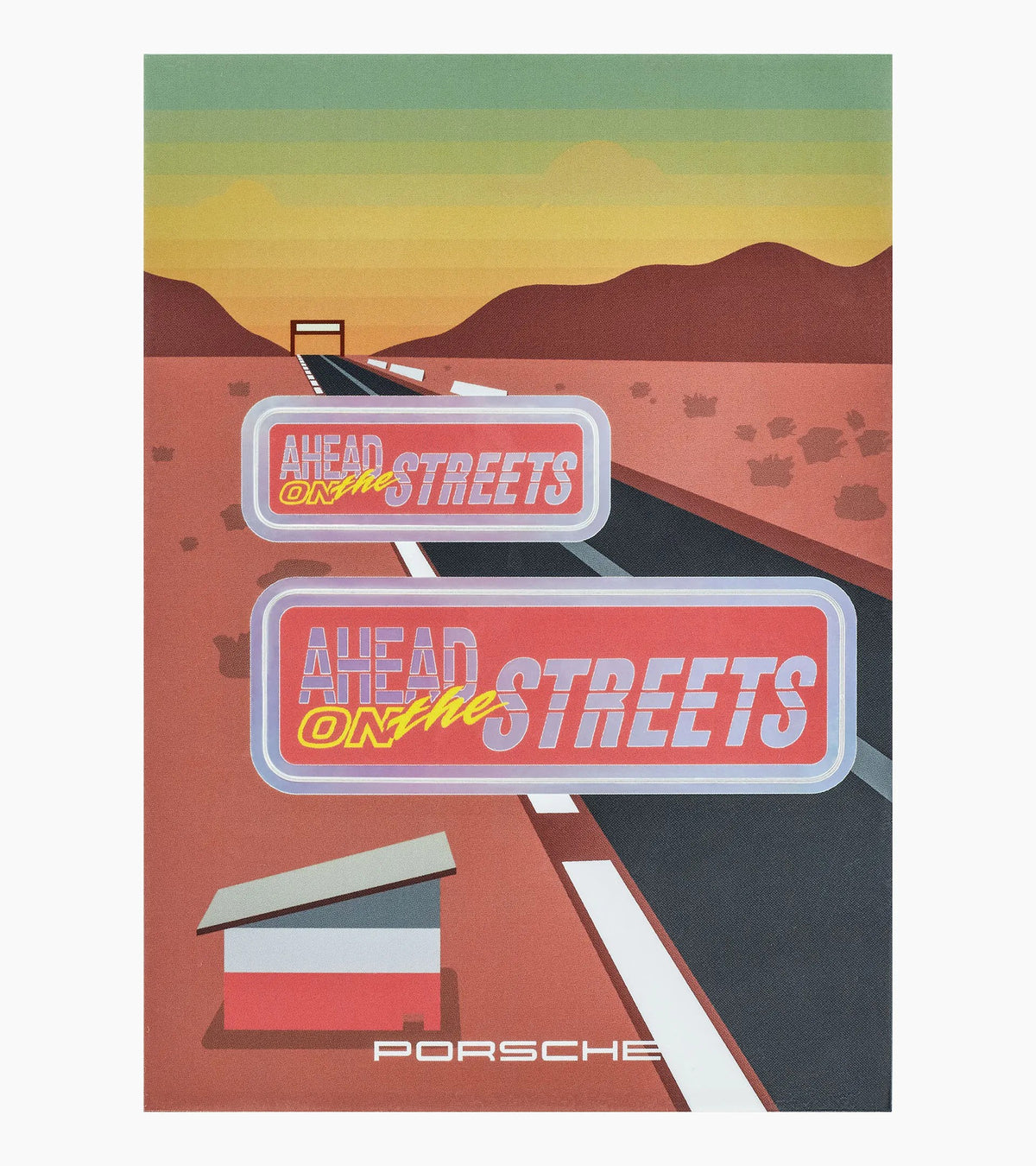 Porsche Design Customer Favorite | AHEAD No. 2 Sticker Set  – Limited Edition
