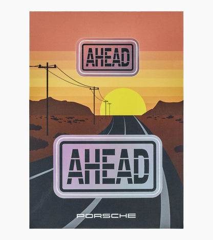 Porsche Design Top Pick | AHEAD No. 1 Sticker Set – Limited Edition