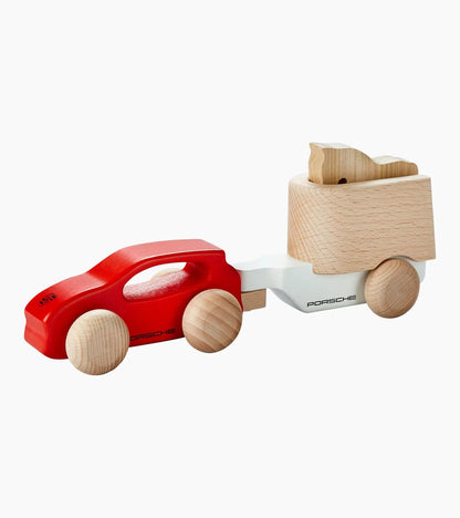 Porsche Design Trusted | Cayenne Wooden Car with Horse Trailer