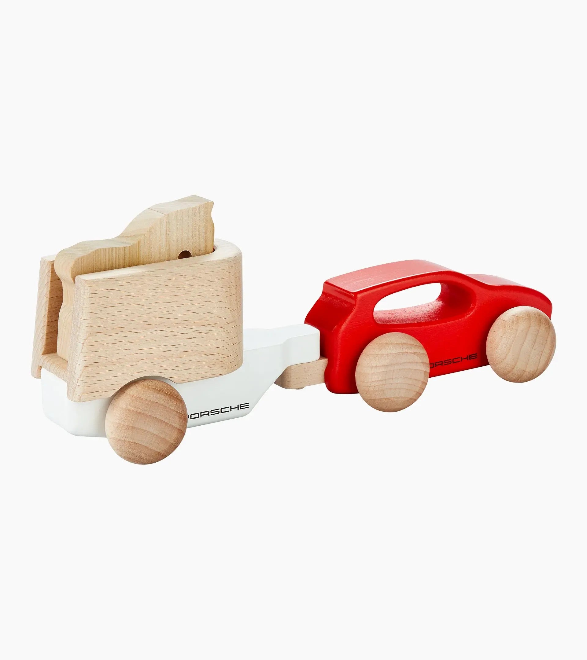 Porsche Design Trusted | Cayenne Wooden Car with Horse Trailer