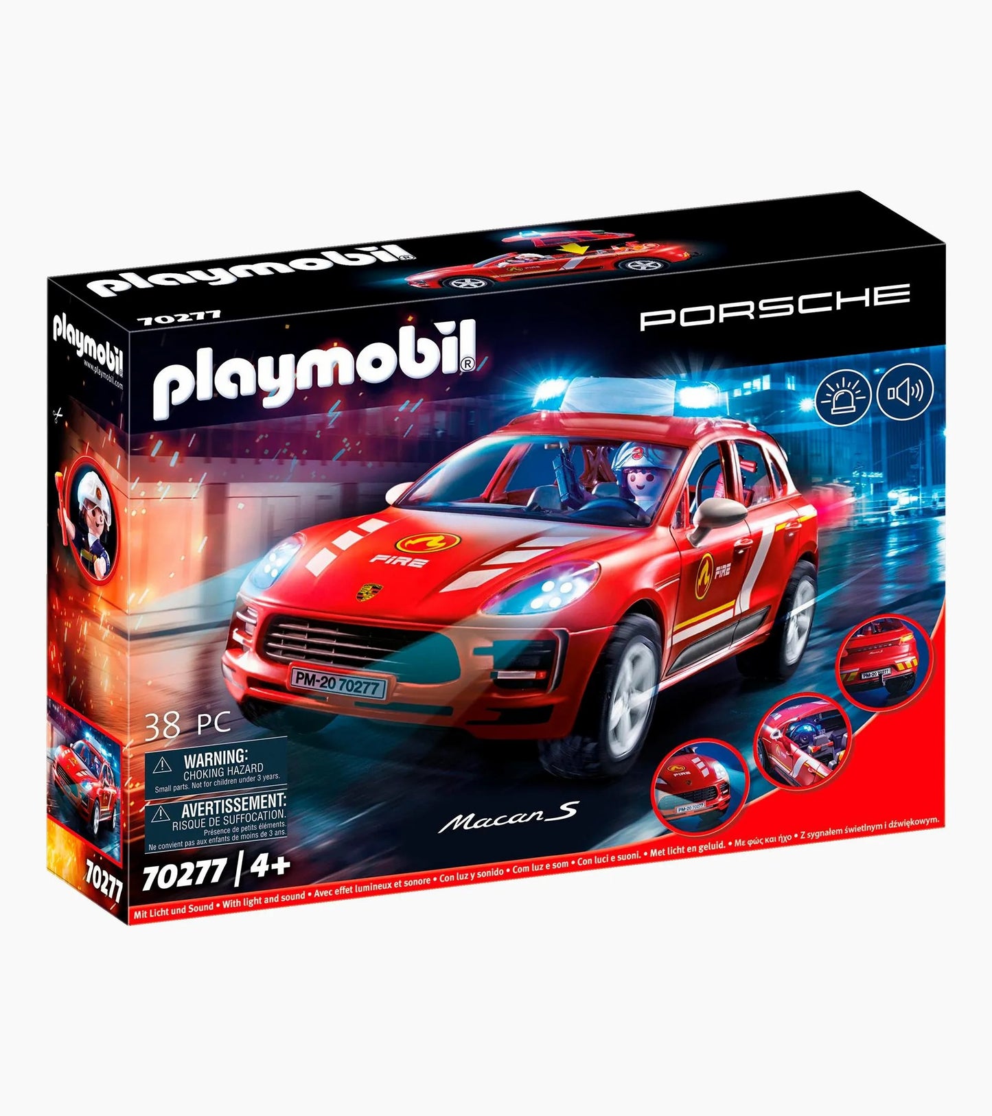 Porsche Design Everyday | PLAYMOBIL playset – fire brigade