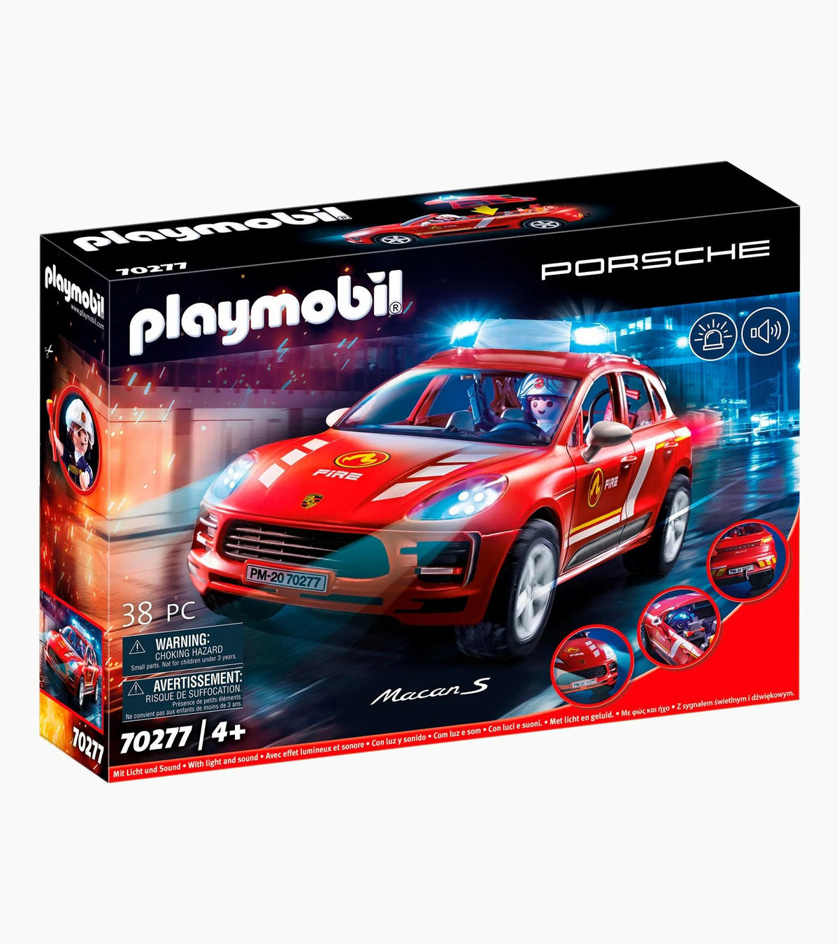 Porsche Design Everyday | PLAYMOBIL playset – fire brigade