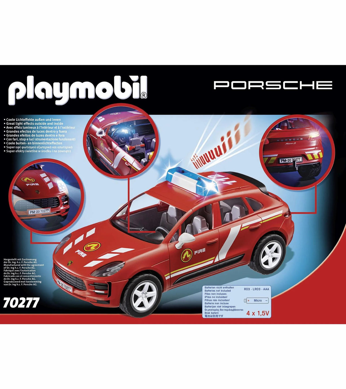 Porsche Design Everyday | PLAYMOBIL playset – fire brigade