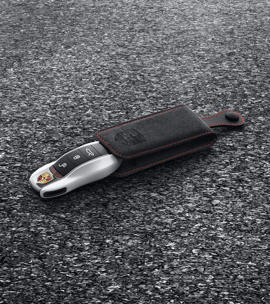 Porsche Design Great Value | Porsche Key Pouch in Alcantara® for 718/911/Panamera/Macan/Cayenne