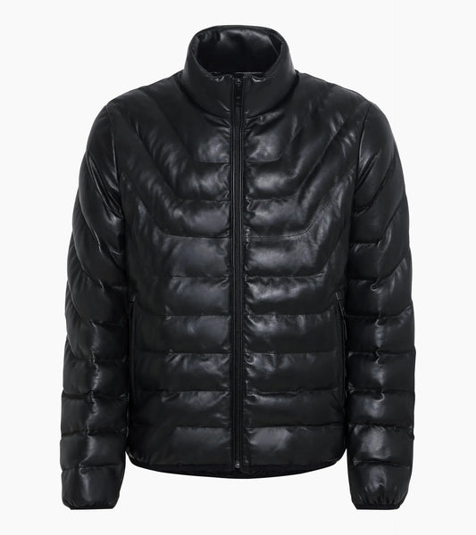 Porsche Design Trusted | Athleisure padded leather jacket