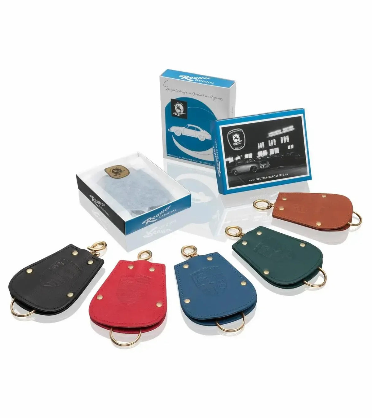 Porsche Design Value | Porsche Classic Reutter Leather Key Pouch