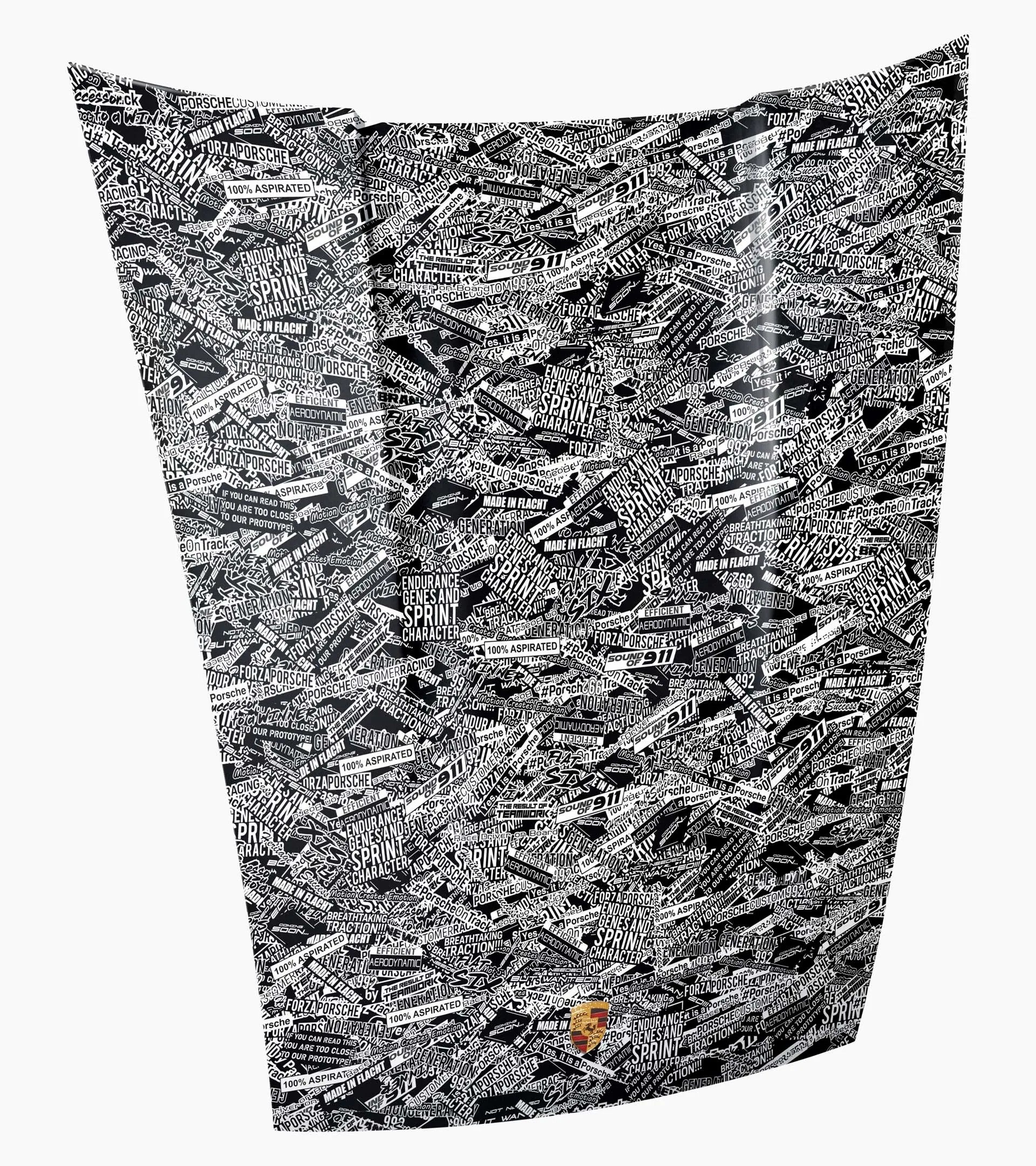 Porsche Design Quality | 911 bonnet – Motorsport 911 GT3 R camo livery
