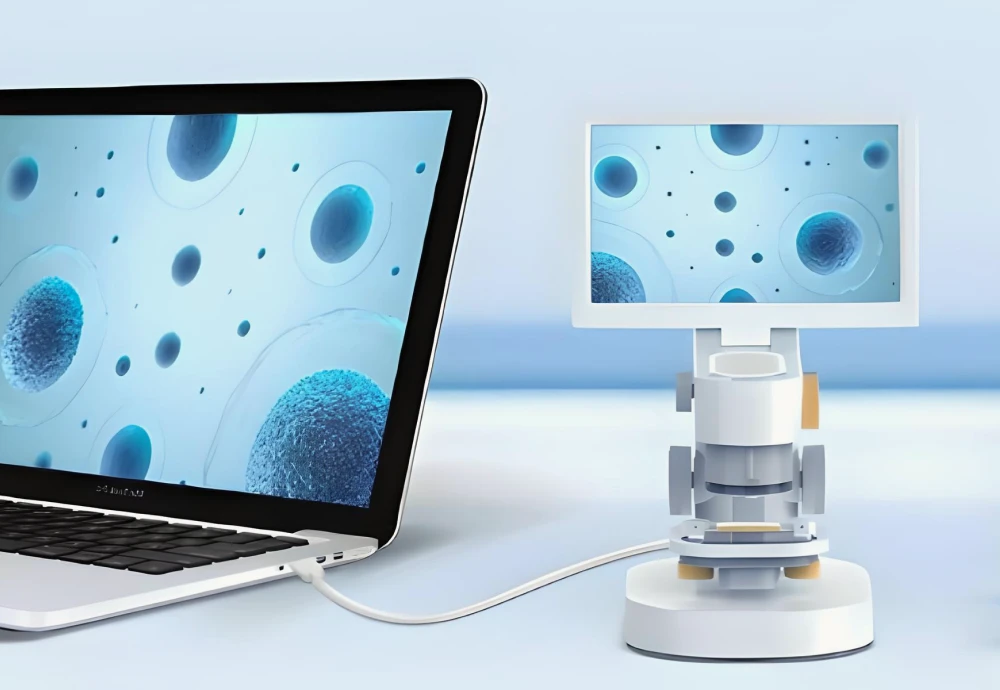 digital microscope with screen