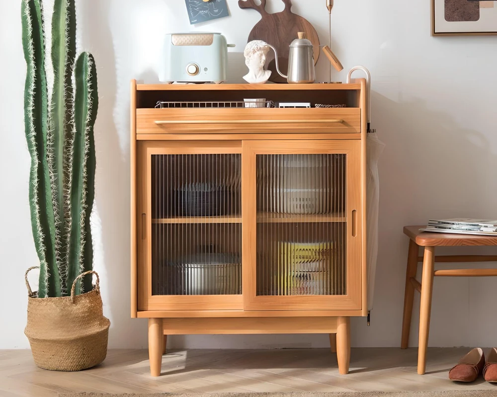 wooden buffet sideboard