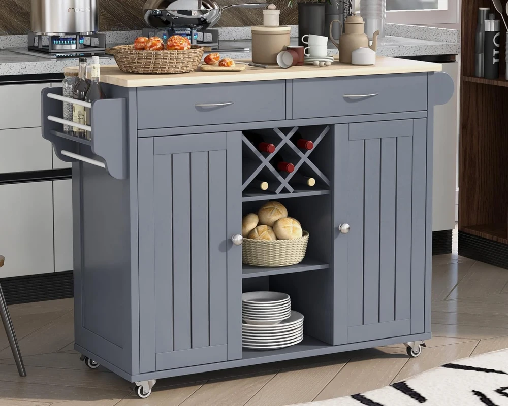 kitchen island rolling cart