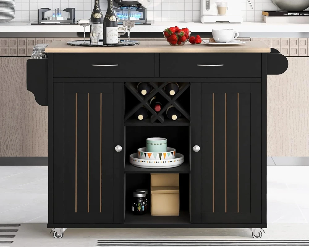 island with drawers