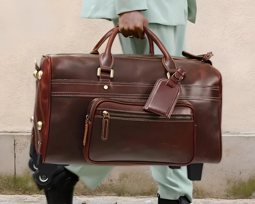 soft luggage with wheels